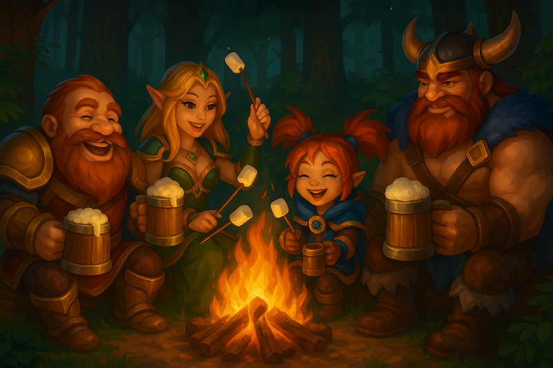 Being in a guild is fun!